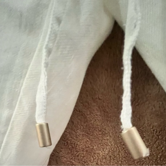 Linen and Cotton White Pants - Picture 10 of 16